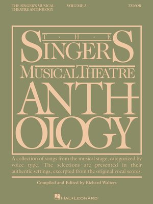 cover image of The Singer's Musical Theatre Anthology--Volume 3
